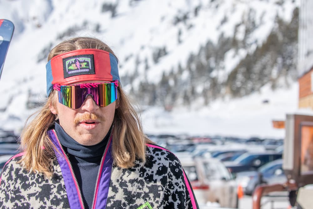 Ski in Pit Viper Sunglasses